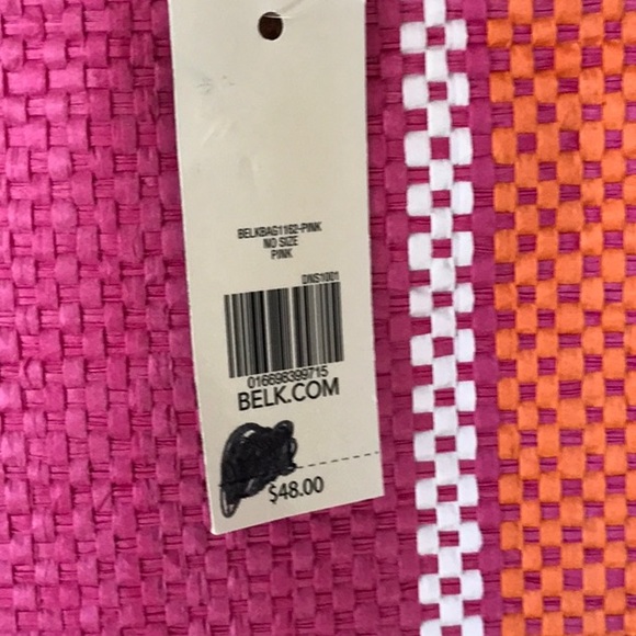 Kim Rogers Stripe Straw Tote - Picture 2 of 9